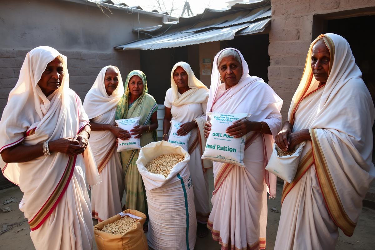 Winter Ration Kits for Widows campaign photo